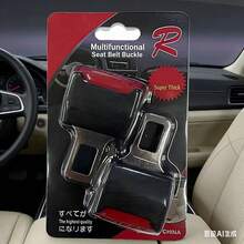 2 piezas Extensor universal de hebilla de para automóvil, accesorios de clip de hebilla del cinturón de del automóvil - Ver 3