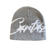 1顶星形字母涂鸦保暖休闲百搭男士针织帽 - 彩色 - 查看 4