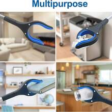 1pc Retractable & Foldable Garbage Picker Tongs, Sanitation Litter Grabber Tool For Home Use