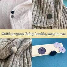 新款螺旋扣防滑纽扣，可拆卸设计，适用于开衫、毛衣、针织衫的扣合和收紧，时尚装饰纽扣配件