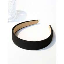 4pcs/1pc Vintage Soft Sponge Headband, Solid White And Brown Color, Elegant High-End Fashion Hair Accessories, Suitable For Daily Wear, Washing Face, Showering, Matching Outfits, For Women, Hair Band, Hair Hoop, Autumn ,Hairband For Women - Nhiều màu - Xem 9