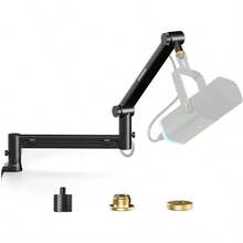 Microphone ArmAokeo AK-58i Desk Low Profile Mic Boom Arm Stand Suitable For Blue  Snowball ICE HyperX QuadCast SoloCast Elgato Wave Etc - AK-58 - 查看 1