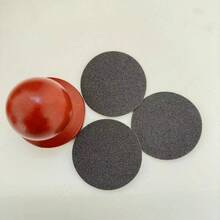 1pc Wooden Dog Scratching Board, Detachable Pet Nail Trimmer Board, Round Wooden Dog Grooming Cleaning Tool - A - View 10