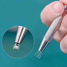 1pc Precision 4-Prong Jewelry Tweezers, Suitable For Gems, Diamonds, Beads And Small Parts, Toothless Design And Multi-Function Pliers, Suitable For Jewelry Production - Multicolor - View 2