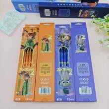 1pc Crazy 2B Paintbrush, High-Quality Cartoon 2B Paintbrush Loved By Students, Random Writing Styles, Great For New Year, Valentine's Day, Easter Gifts - Multicolor - View 5