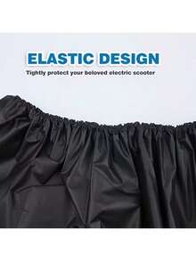 Funda para motocicleta/bicicleta/bicicleta eléctrica - Cubierta impermeable, a prueba de polvo, resistente a los rayos UV y protección contra la nieve, accesorios negros para motocicletas, funda protectora para almacenamiento de motocicletas y bicicletas para todo el año, protección al aire libre, diseño resistente a rasgaduras, fácil de limpiar, se ajusta a la mayoría de motocicletas y bicicletas - Funda para motocicleta - Ver 5