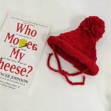 1 Stück gestrickte Mütze für Haustiere, süße Bommel Beanie für Hunde, Katzen Accessoires, geeignet für kleine und mittlere Haustiere - Verschiedenfarbig - Übersicht 5