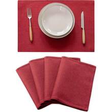 Table Mat - Weinrot - Übersicht 8