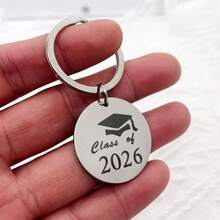 2026 Graduation Keychain Gift, Suitable For Students, School, Academy, Teacher To Student, Graduation Season - Silver - View 8