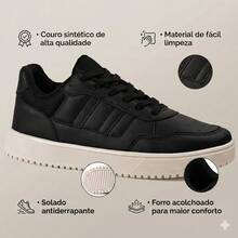 Men Sneakers - 黑色 - 查看 2