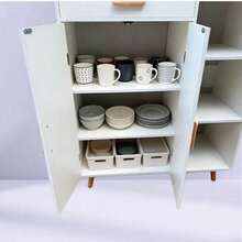 Modern Wooden Wardrobe Organizer Shelf For Home - 彩色 - 查看 9