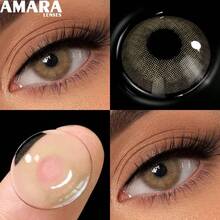 AMARA 淺棕色隱形眼鏡，自然妝感，藍色隱形眼鏡，灰色隱形眼鏡，棕色隱形眼鏡，聖誕派對彩色隱形眼鏡 - BRAZILGIRL-AVELA - 查看 4