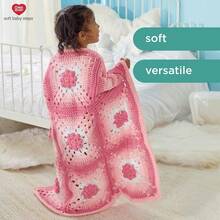 Red Heart Soft Baby Steps - Hilo blanco - Paquete de 3 unidades de 141 g 5 oz - Acrílico - 4 Medianos Peinado - 256 yardas - Tejer Crochet - Blanco - Ver 5