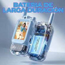 Walkie Talkies con Video para Niños – Paquete de 2 | Recargables | Juguete para Interior y Exterior - Multicolor - Ver 6