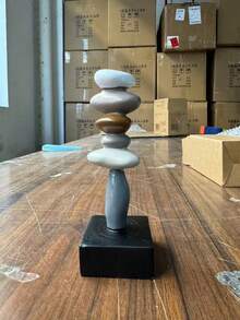 1件幸运符装饰雕塑 - 精致摆件，适合放置于客厅、电视柜或桌面 | 完美的乔迁礼物 - 彩色 - 查看 11