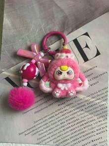 新款可爱大耳朵心形钥匙扣，时尚卡通配饰包包挂饰，钥匙圈（精美独立包装） - 彩色 - 查看 13
