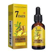 EELHOE 7-Day Ginger Hair Oil Essence - Ginger Essence Nourishing Hair Care, Scalp Massage Treatment, Perfect Mother's Day Gift, Great For Valentine's Day And Mother's Day, Ideal Present For Women/Me - 黃色的 - 查看 8