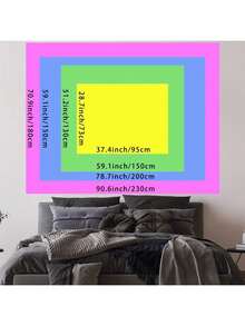 1. 圣诞节车库门横幅户外装饰，大型布艺门罩，适用于节日墙面装饰，是拍照区、婚礼、派对和节日活动的理想之选。安装简便，附带安装套件。 - 彩色 - 查看 3