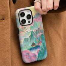 Funda de Teléfono 2 en 1, Duradera y a Prueba de Golpes, a la Moda y Bien Mantenida, Adecuada para iPhone 16, 15, 14, 13, 12, 11, 8, 7, Plus, Pro, Max, etc., Regalo Ideal para Amigos, Accesorios de Teléfono a la Moda, Excelente Regalo de Cumpleaños. FEE0 - Colores mixtos - Ver 5