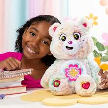 - Oso de Peluche Mediano de 35 cm 35 cm diseño de corazón de Flor () Juguete Suave para niños y coleccionistas - como en la foto - Ver 5