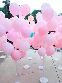 70/100/130/160厘米气球拱门支架套装，包含带自粘底座的桌面气球支架、气球柱支架、气球配件，适用于婚礼、生日装饰、生日派对、周年纪念日（不含气球）