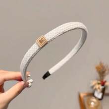 Băng đô đan, phụ kiện tóc hoạt hình dành cho nữ, phụ kiện đội đầu đa năng, băng đô thời trang thu đông thanh lịch tối giản cho hoạt động ngoài trời, băng đô cài tóc. - Nhiều màu - Xem 4
