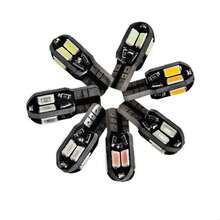 10pcs T10 5730 8SMD LED Car Interior Lights, 12V White CANBUS Error-Free Automotive Wedge Bulbs, Super Bright Car Interior Roof/Map/License Plate Lights, Universal Fit For Sedan/Truck/SUV/MPV, Long Lifespan Automotive LED Bulbs, Plug And Play Car Interior Lighting Accessories - Multicolor - View 6
