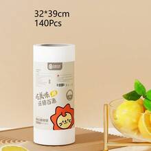 Thicked Disposable Food Plastic Bag With Handle Fruit Vegetable Storage Bag Fridge Fresh-Keeping Bag Kitchen Packaging Bag - Multicolor - View 15