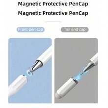 3-In-1 Universal Rubber Disc Stylus Pen, Compatible With Tablets, Smartphones, IPad Pro, IPad Mini, Surface And Chromebook