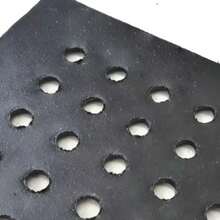 Non-Slip Rubberized Shower Mat, Rectangular Carpet For Bathroom Stall, 42x30cm, Black. - Nhiều màu - Xem 4