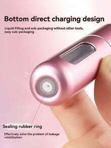 Refillable Perfume Spray Bottle, Atomizer Bottle, Empty Perfume Bottle, Portable Travel Perfume Decanter, Exquisite Small Bottle, Fine Mist Spray, Essential Back-To-School Item - Multicolor - View 7