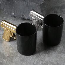 1个8盎司时尚陶瓷咖啡杯，可定制个性化饮品杯，握感舒适，适合居家、办公、送礼、休闲、工作、返校等场合。 - 彩色 - 查看 10