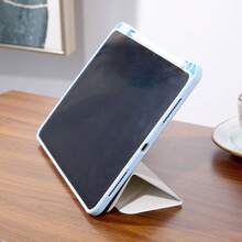 宇航员Y型折叠支架，高清UV印刷，360°旋转iPad保护套，适用于iPad 11（2025款）、iPad Air 11/13（2025款M3）、iPad Air（M2）11/13英寸、iPad Air 4/5/6 10.9英寸、iPad Pro 11英寸、iPad Pro 12.9英寸、iPad 10.2英寸、iPad第九代/第十代 - 彩色 - 查看 8