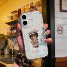 Adhesive Cardholders - Clear - View 1