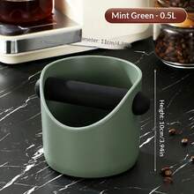 1 hộp đựng bã cà phê, cấu trúc ABS bền chắc, hộp đựng bã cà phê espresso, hộp chứa bã cà phê, dụng cụ pha cà phê gia đình, phụ kiện quán cà phê, hộp đựng bã cà phê chống trượt, phụ kiện máy pha cà phê, dụng cụ vệ sinh bã cà phê - Nhiều màu - Xem 9