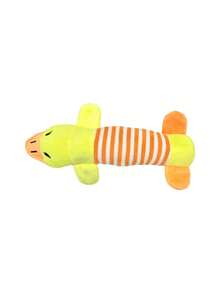 1 Pack Animal Shaped Squeaky Toys (Elephant/Duck/Pig) - Durable Chew Toys, Suitable For Dogs Who Love To Chew, Also Help Clean Teeth - Multicolor - View 8