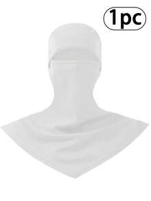 3件套涤纶拉法帽面罩，防晒颈套，夏季全脸面罩，透气摩托车头盔内衬，防风颈套，户外运动防紫外线