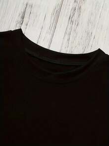 Men's Friday Beer Celebration Graphic T-Shirt - 100% Cotton Loose Fit Crew Neck Short Sleeve, 180gsm Breathable Casual Shirt With Weekend Party Design, Machine Washable - 黑色 - 查看 4