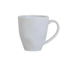 Set Of 4 Organic Tea/Coffee Mugs In Assorted Colors, 312 Ml, Germer Porcelain - 白色 - 查看 3