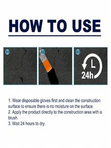 jakehoe 150克/5.29盎司防水密封修补涂料 - 颜色可定制，适用于瓷砖、房屋/浴室/屋顶/车库/仓库/地下室/家庭墙壁/地板/游泳池/墙面，防水、防裂、遮盖污渍、防滑、耐油耐寒、防霉，三合一功能，建议购买多盒以获得更佳效果！