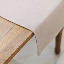 Camino de Mesa Suave y manteles Individuales Natural Linen Table Runner 12" x 108" - Linonatural - Ver 2