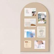 1pc Felt Board Home Decor Gift, Suitable For Living Room, Entryway, Wall Photo Display