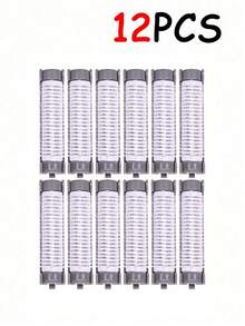 12 قطعة مجموعة أدوات تجعيد الشعر - أسياخ تجعيد مضخمة للحجم، مناسبة لجميع أنواع الشعر، طقم أدوات تصفيف شعر احترافية، تجعيد بدون تلف، مصممة لجذور شعر كثيفة