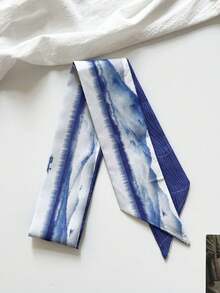 Set de 8 piezas de pañuelos de pelo con lazo francés de colores múltiples para mujeres, accesorios de moda versátiles y vintage adecuados para uso diario - Multicolor - Ver 8