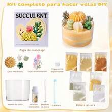 Velas Aromaticas Decorativas,Velas Perfumadas Arte de Arena DIY,Cera Soja 100%,Regalo para Mujer,Día de la Madre, Navidad,Cumpleaños,San Valentín,Bueno para Meditación, Budismo,Yoga(Naranja) - Multicolor - Ver 6