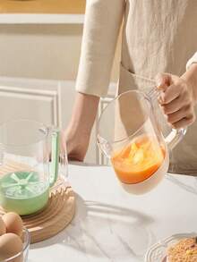 New Semi-Automatic Electric Hand Mixer, Multi-Function Kitchen Baking Whisk, Hand-Held Milk Frother - Multicolor - View 6