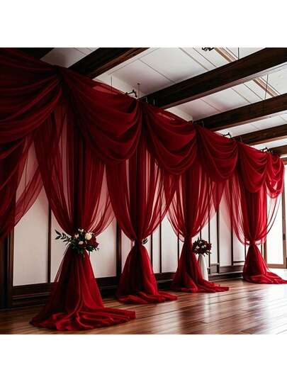 1pc Multi-Color DIY Tulle Fabric, Suitable For Bridal Headpiece, Mosquito Net, Sewing, Photography Backdrop, Wedding Decoration, Party, Birthday, Home Decor, Outdoor