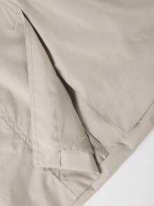 Women's Mid-Length Pocket Jacket, Designed For Commuting In Spring And Autumn - White - View 6