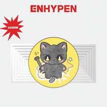 ENHYPE/N 韩国男团卡通毛绒玩偶胸针徽章 55mm，可挂在背包上，粉丝周边，日常佩戴，收藏展示装饰，礼物 - 彩色 - 查看 17