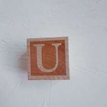 26 piezas de bloques de alfabeto de madera, decoración de madera estilo nórdico, accesorios para el hogar, accesorios de fotografía - Multicolor - Ver 17